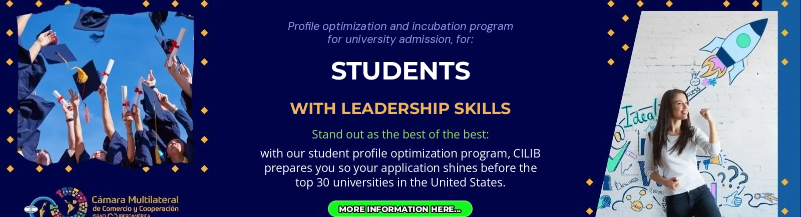 Profile incubation program for university admission · Israel Ibero-America Chamber of Commerce