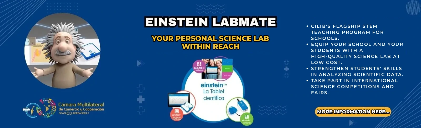 Einstein LabMate personal lab · Israel Ibero-America Chamber of Commerce