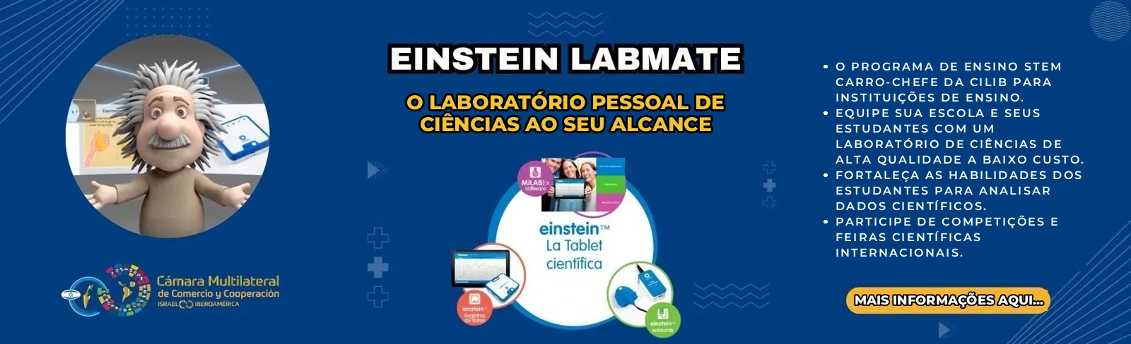 Laboratório pessoal Einstein LabMate · Câmara de Comércio Israel Ibero-América