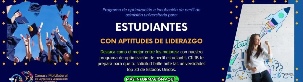 Programa de incubación de perfil para la admisión universitaria · Cámara de Comercio Israel Iberoamérica