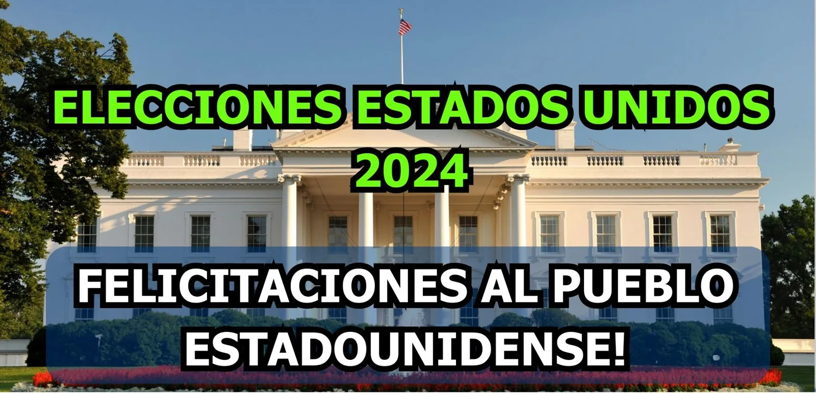 CILIB felicita al pueblo de Estados Unidos por las elecciones presidenciales de 2024