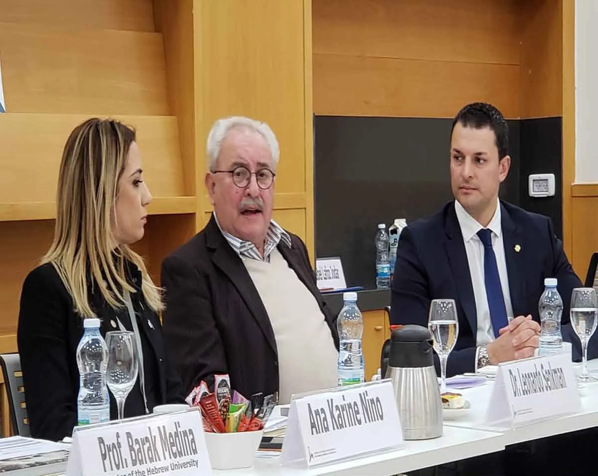 The Chamber's Ibero-American delegation during its visit to the Hebrew University of Jerusalem