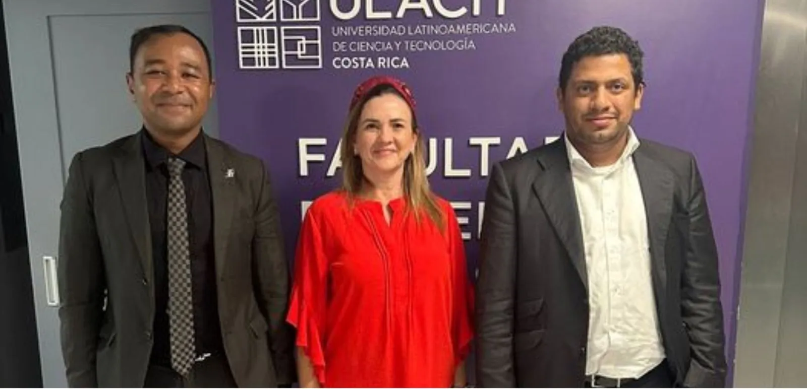El presidente y el director regional de CILIB se reúnen con la presidenta de AMCHAM