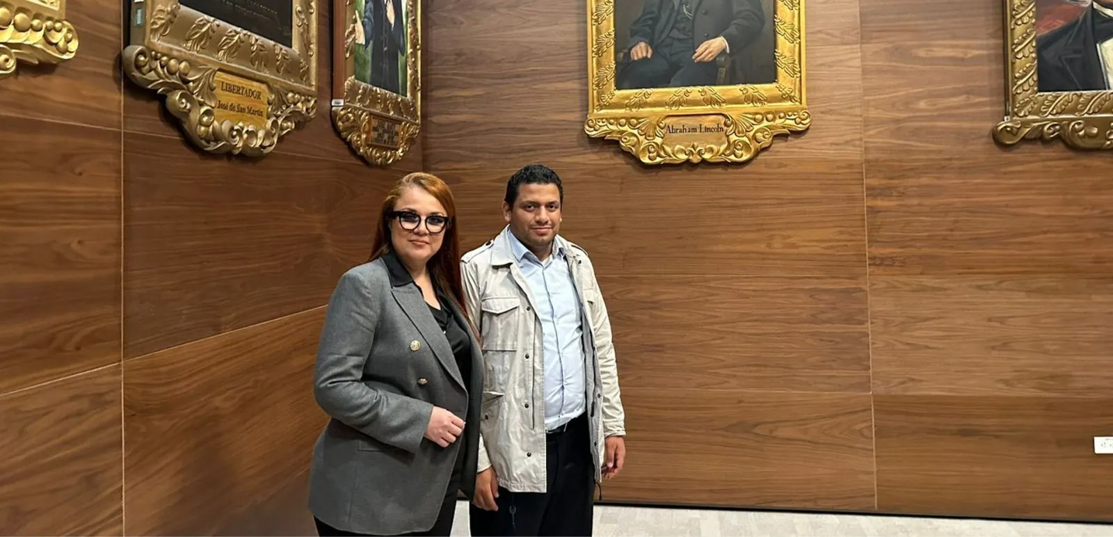 El presidente de CILIB visitó a la diputada costarricense Kattia Rivera