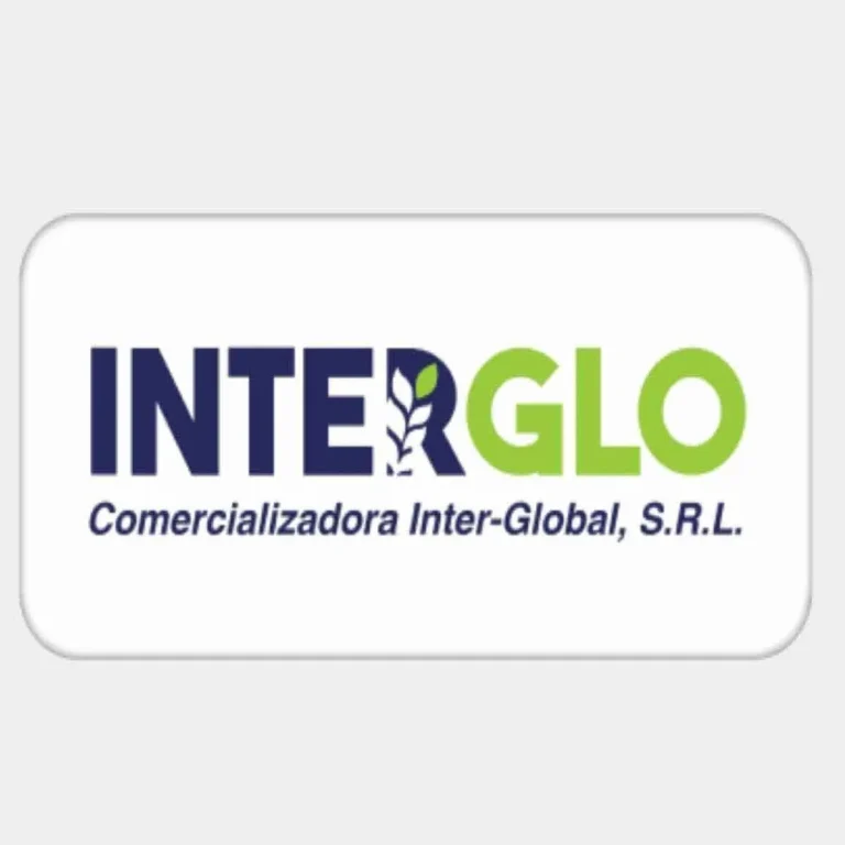 Logotipo de Interglo, comercializadora costarricense de arroz y harina de arroz