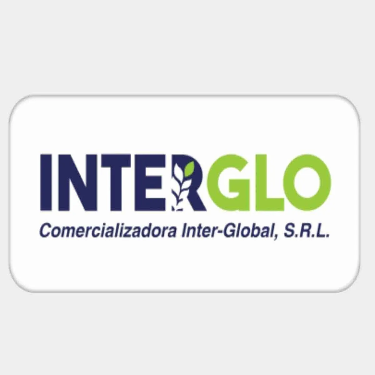 Logotipo de Interglo, comercializadora costarricense de arroz y harina de arroz