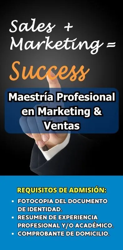 Maestría en Marketing y Ventas — imagen 2 · Cámara de Comercio Israel Iberoamérica