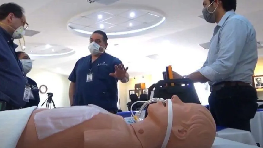 Prototype of a portable, low-cost mechanical ventilator developed in Guatemala during the pandemic