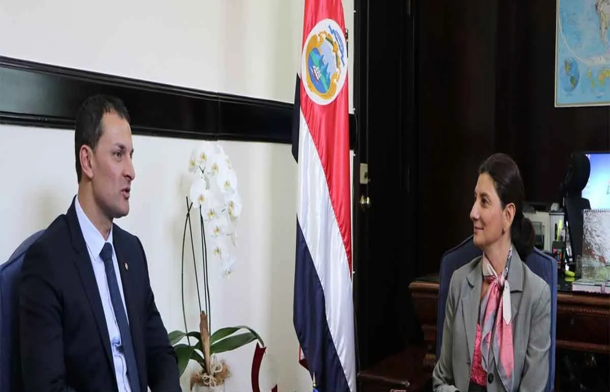 Andorra y Costa Rica: encuentro entre la vicecanciller y el ministro Jordi Gallardo